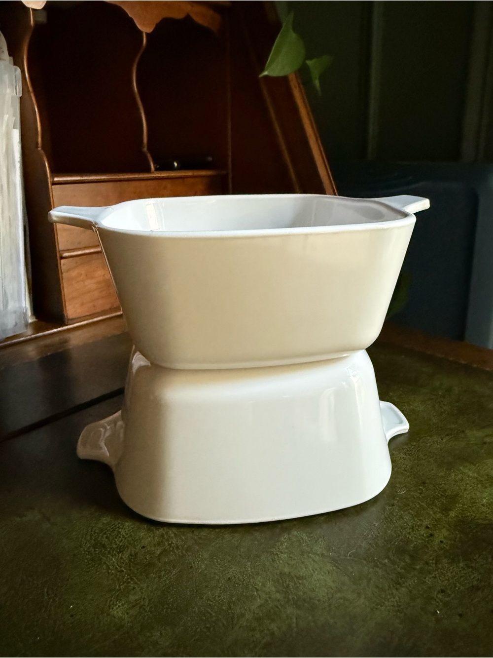 Vintage CorningWare Petite Pan Set of 2 MCM Kitchenware